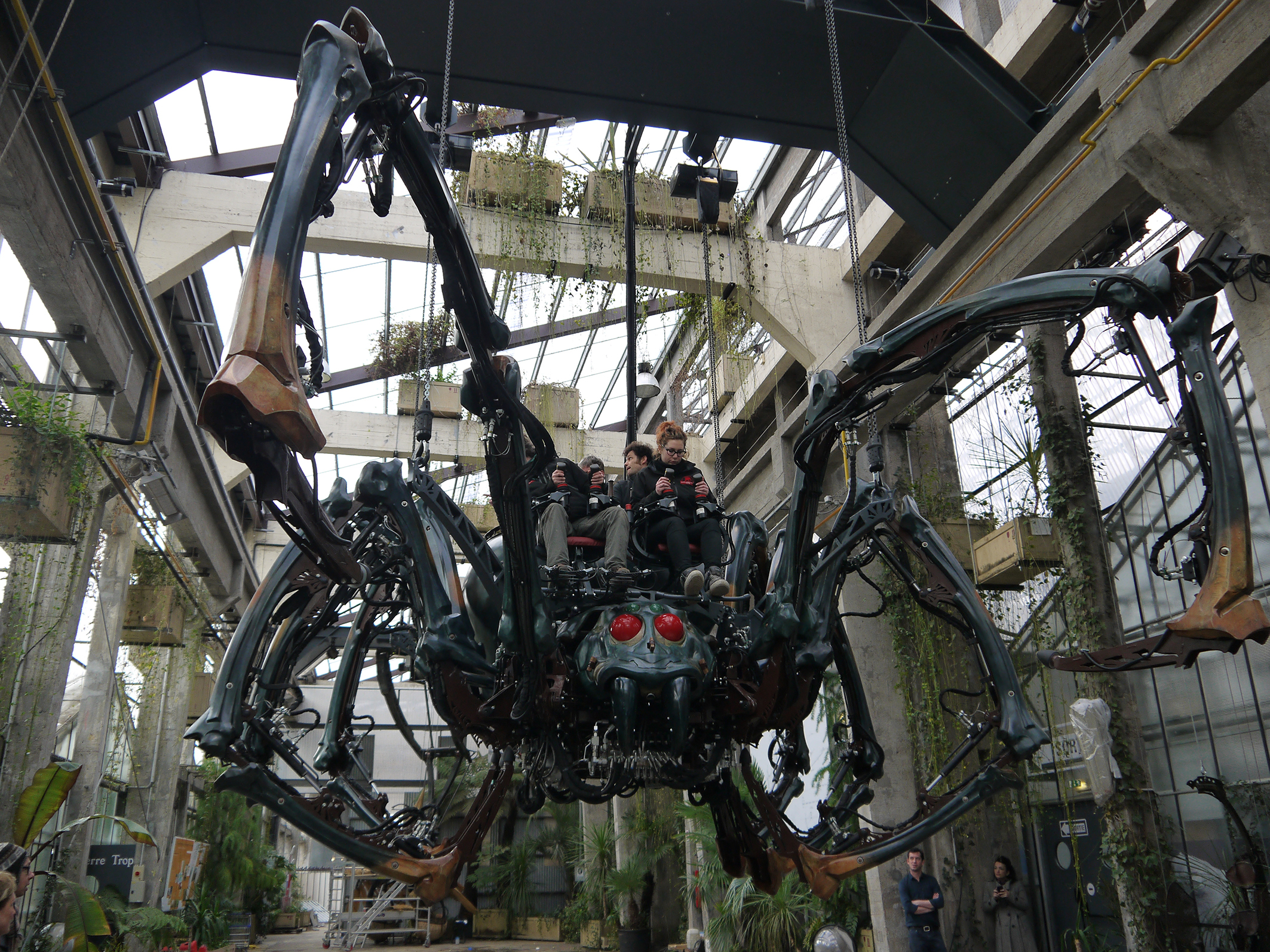 Machines de lÎle de Nantes : LAraignée de la Galerie – Big City Life