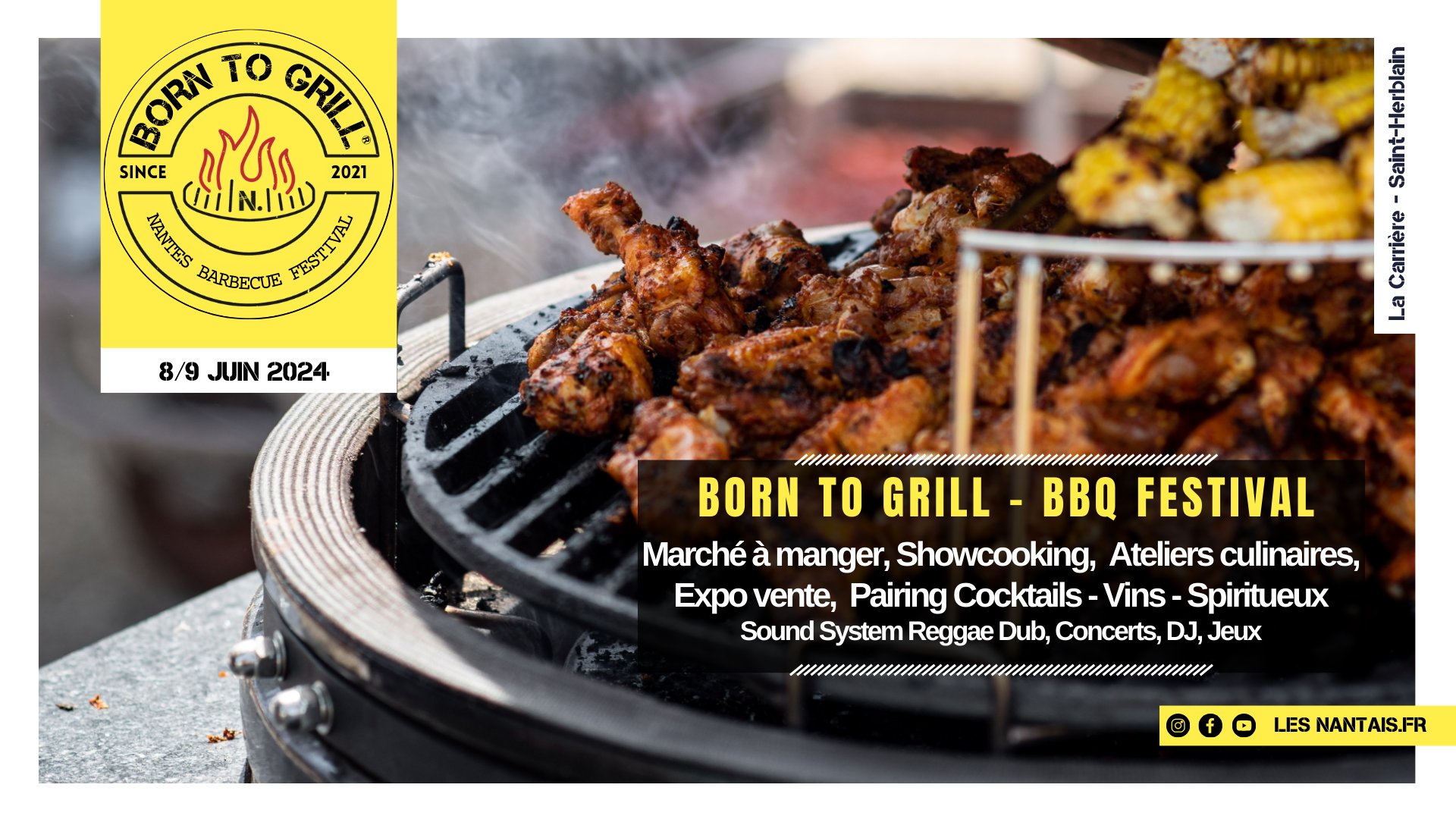 affiche born to grill