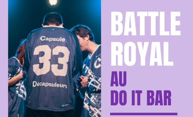 Affiche Battle Royale au Do it Bar