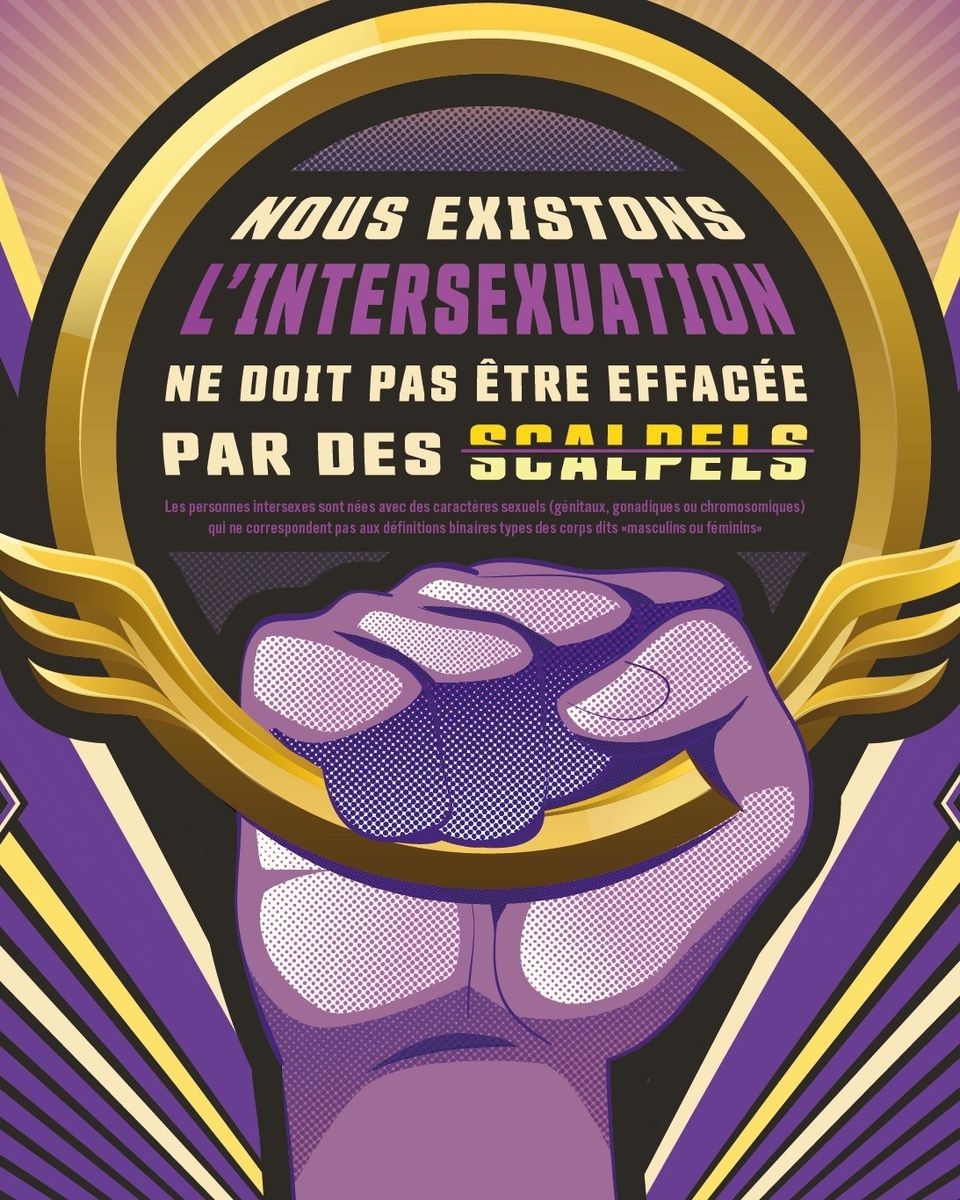 Affiche pride 2024 à Nantes
