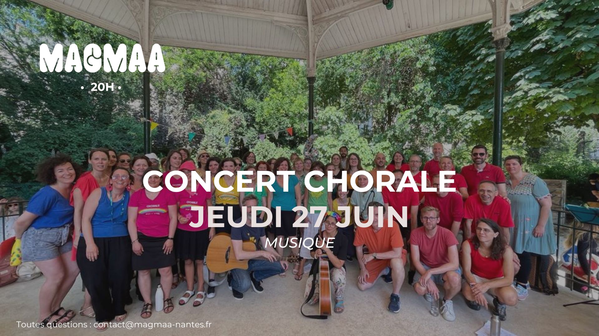 concert chorale pop and soul au magmaa
