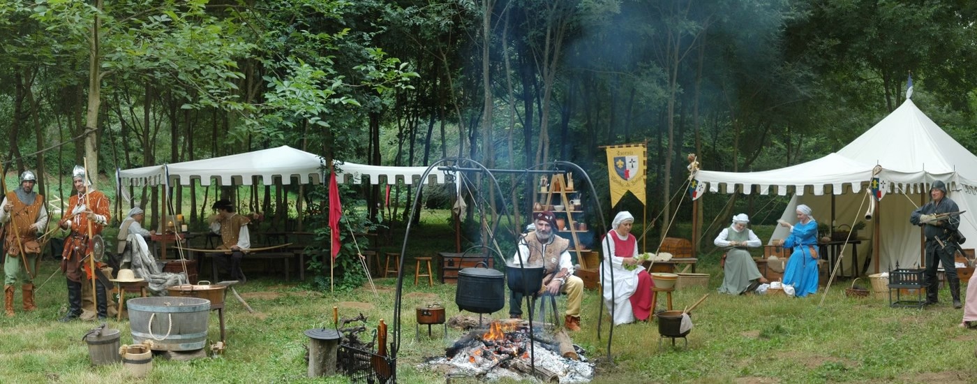 les médiévales du chateau de Clisson