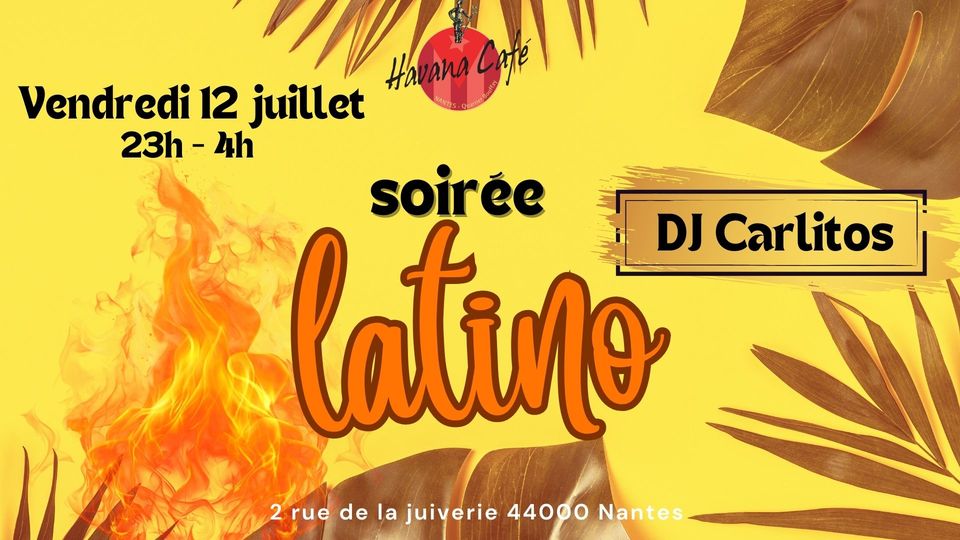 Soirée Latino au Havana café