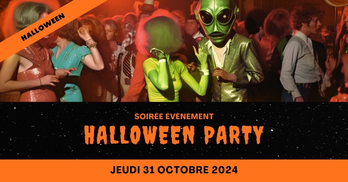 Halloween Party au Bal Pop'