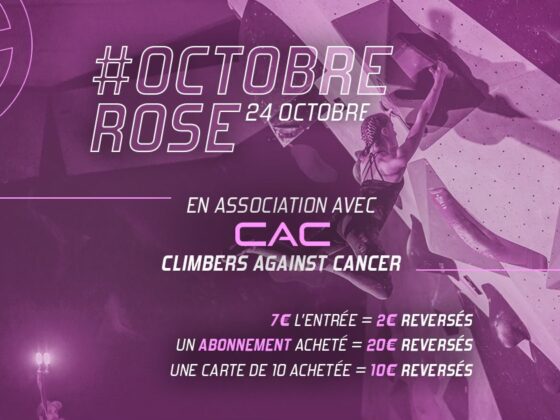 Vertical'art X octobre rose