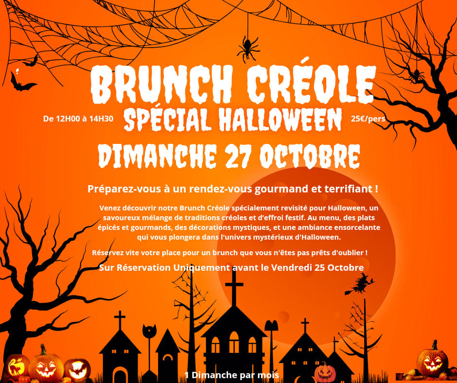 brunch créole halloween