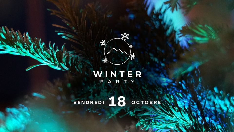 winter party le jardin