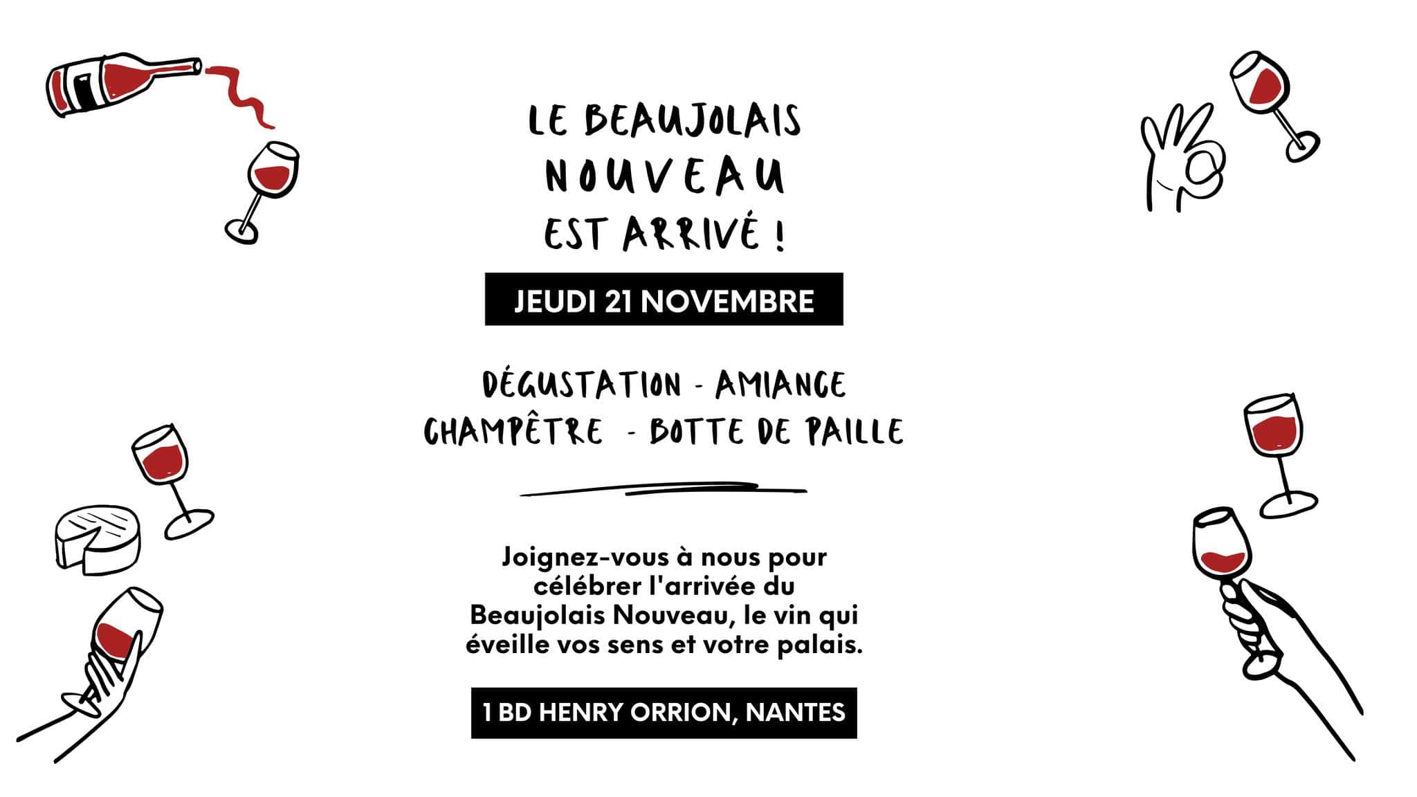 Beaujolais Nouveau 2024 à Décadanse