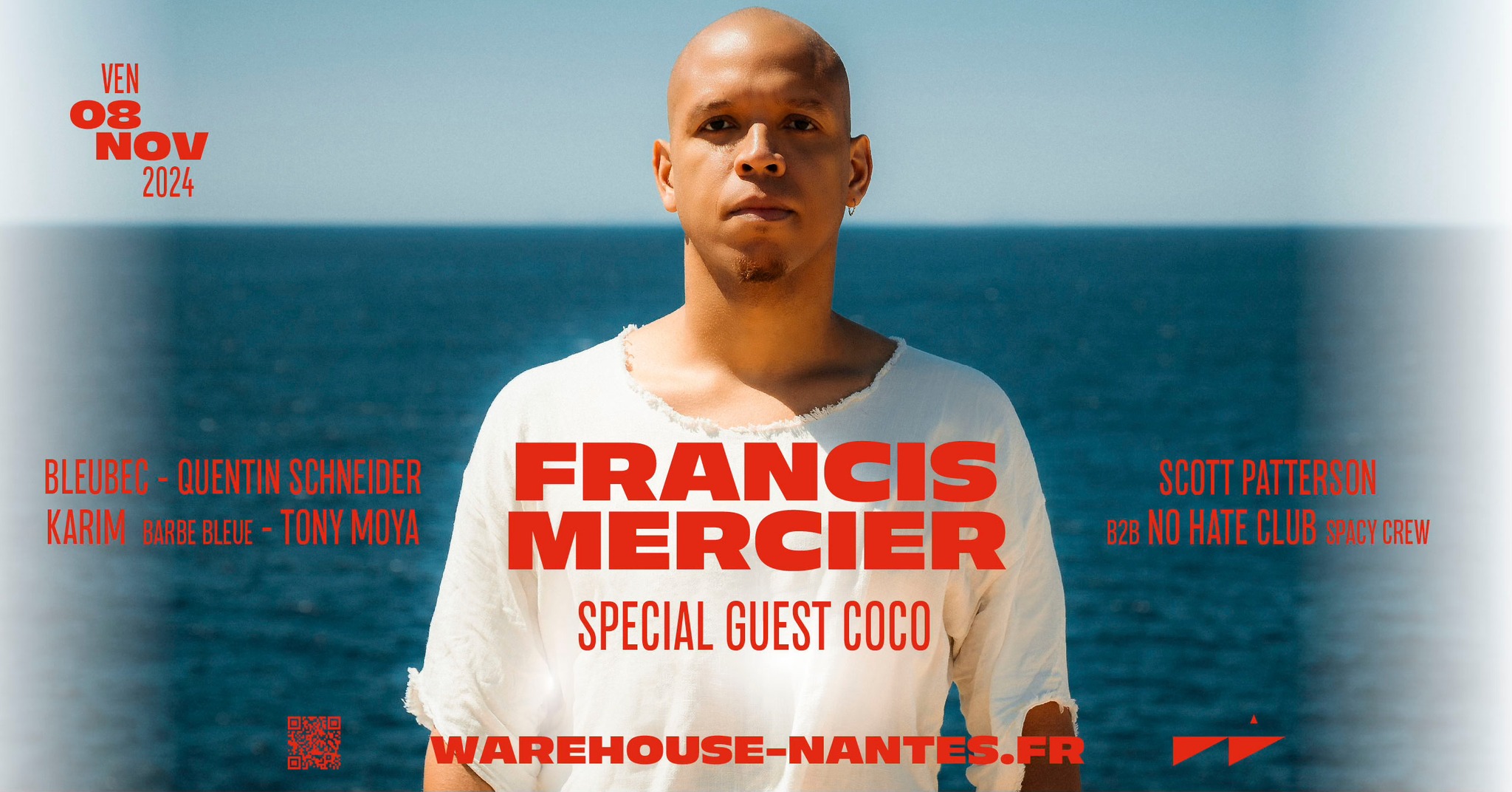 Francis Mercier au Warehouse