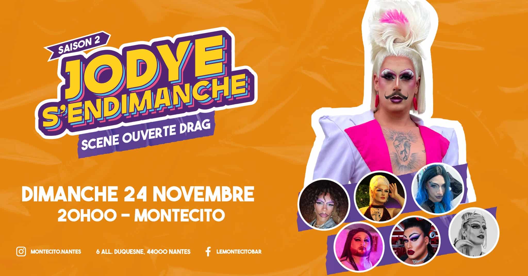 Scène ouverte drag - Jodye s’endimanche#6