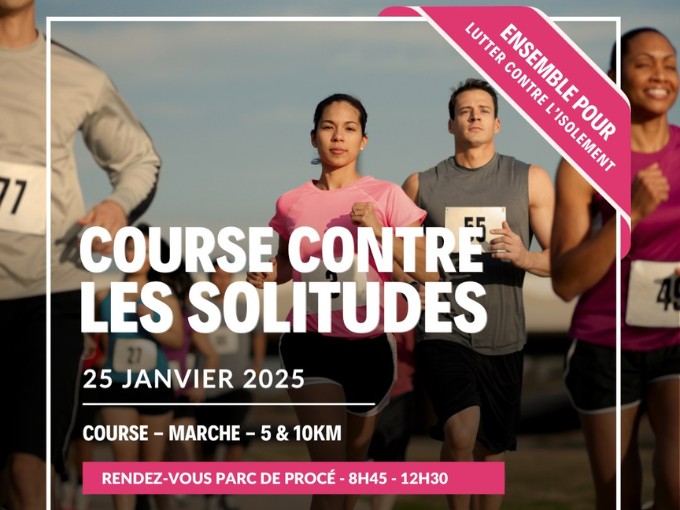 Course contre les Solitudes au Parc de Procé